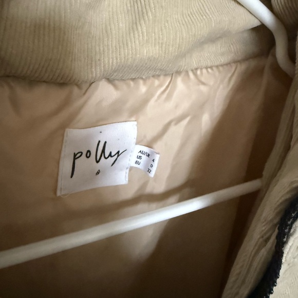 Princess Polly corduroy crop puffer - Picture 4 of 6
